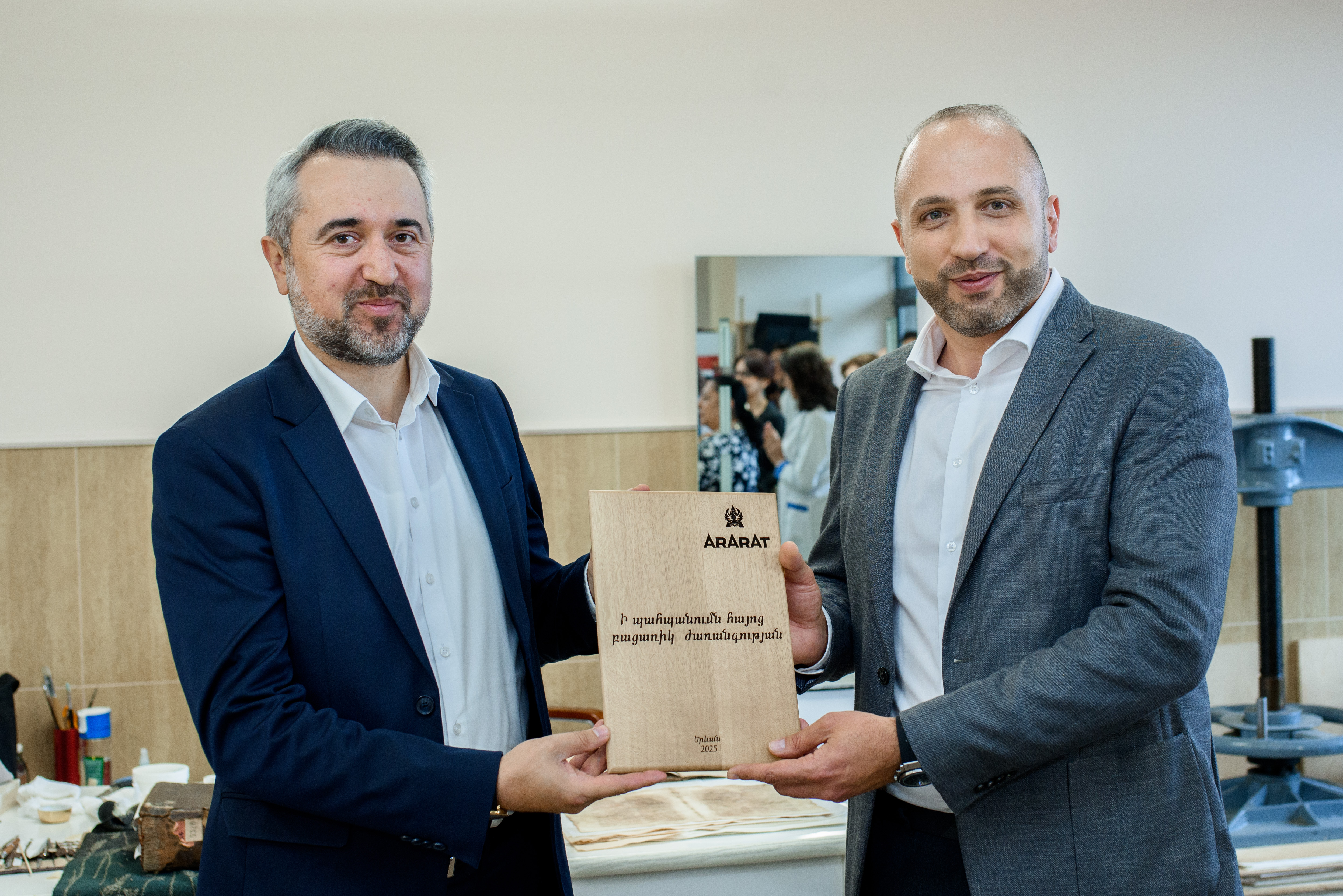 ARARAT supports Restoration of the ancient manuscripts