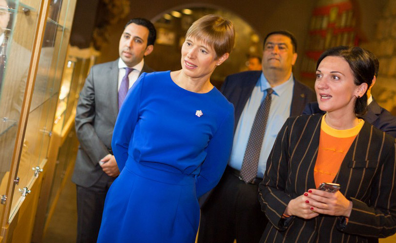 President of the Republic of Estonia Kersti Kaljulaid visited ARARAT Museum