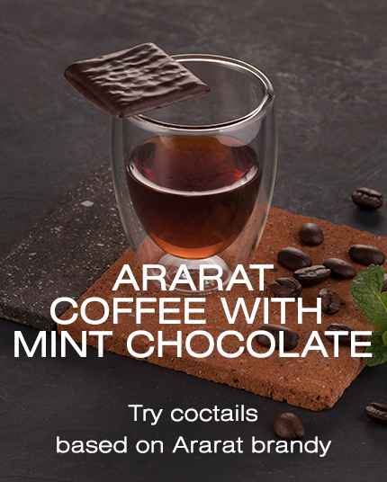 ARARAT Coffee with mint chocolate